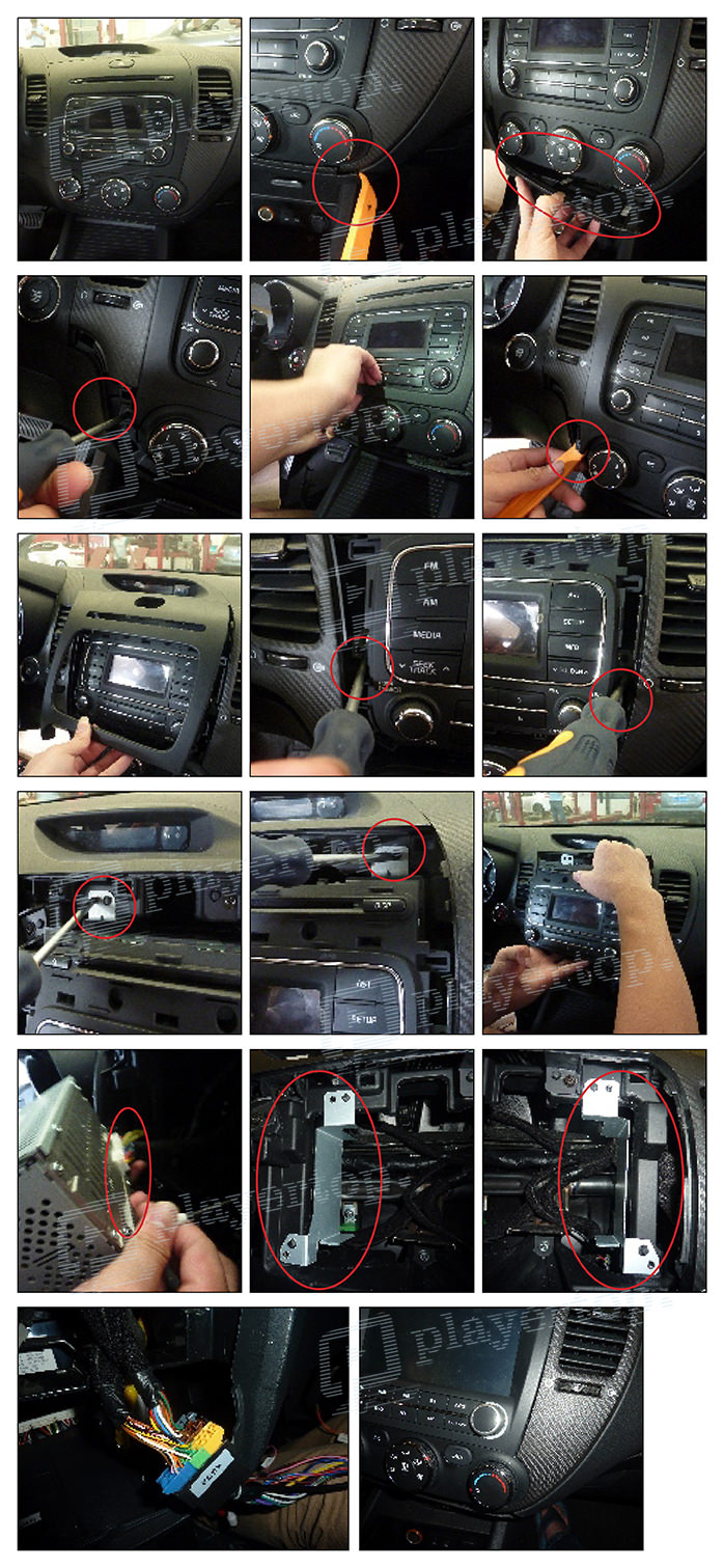 Installation Autoradio Kia K3